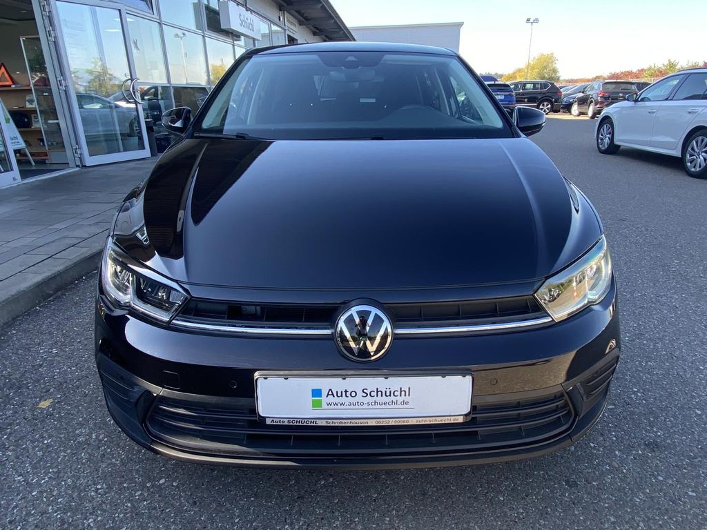 Volkswagen Polo 2023 г. Чёрный, пробег 44411 км