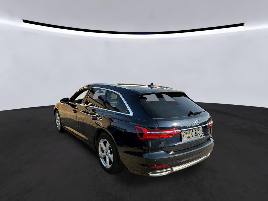 Audi A6 2023 г. Синий, пробег 51780 км