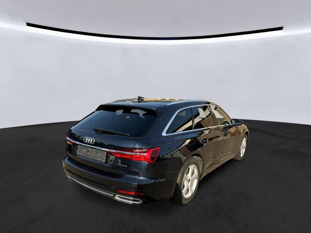 Audi A6 2023 г. Синий, пробег 51780 км