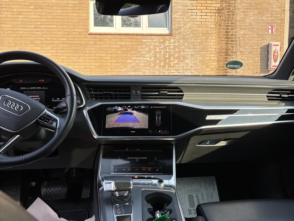 Audi A6 2023 г. Синий, пробег 51780 км