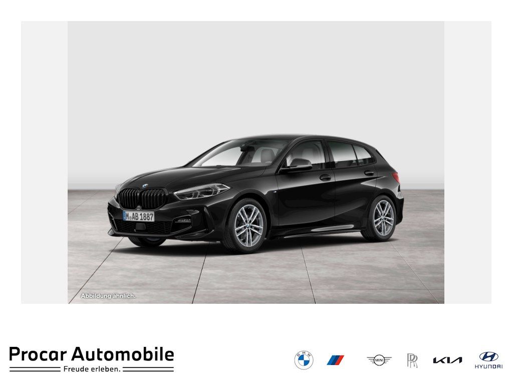 BMW 118 2023 г. Чёрный, пробег 50006 км