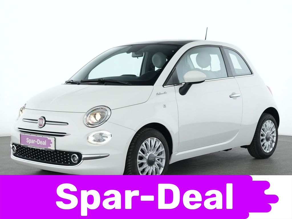 Fiat 500 2022 г. Белый, пробег 50943 км