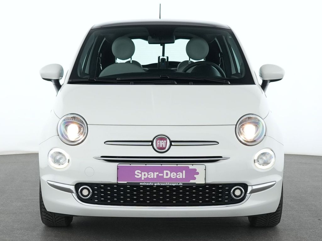 Fiat 500 2022 г. Белый, пробег 50943 км