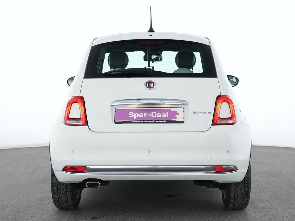 Fiat 500 2022 г. Белый, пробег 50943 км
