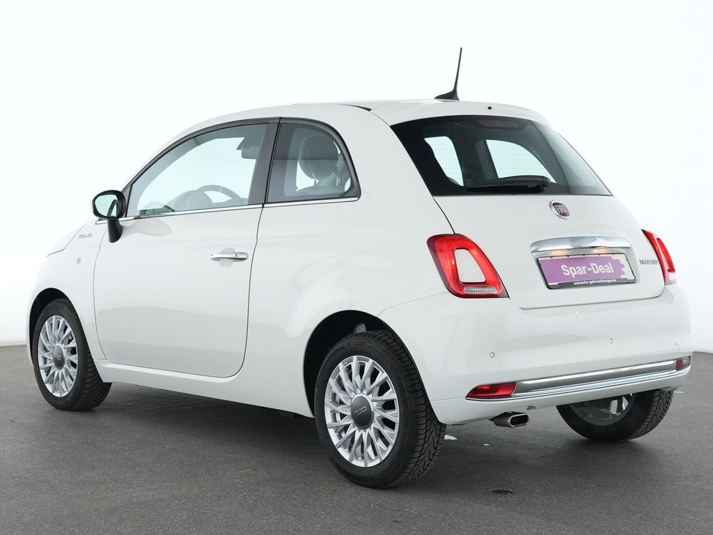 Fiat 500 2022 г. Белый, пробег 50943 км