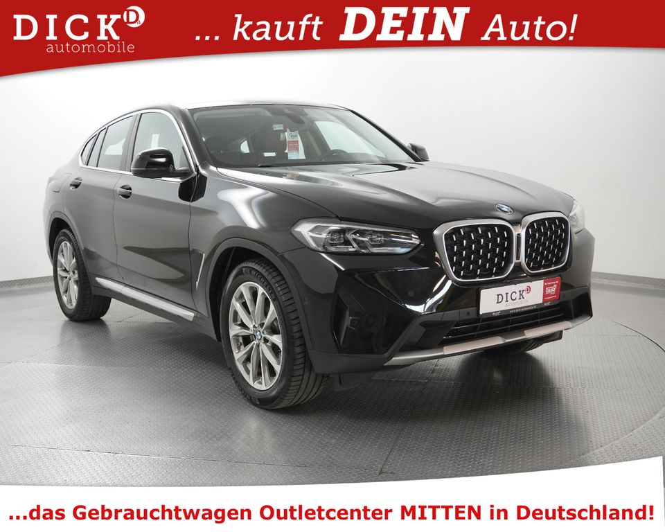 BMW X4 2022 г. Чёрный, пробег 48105 км