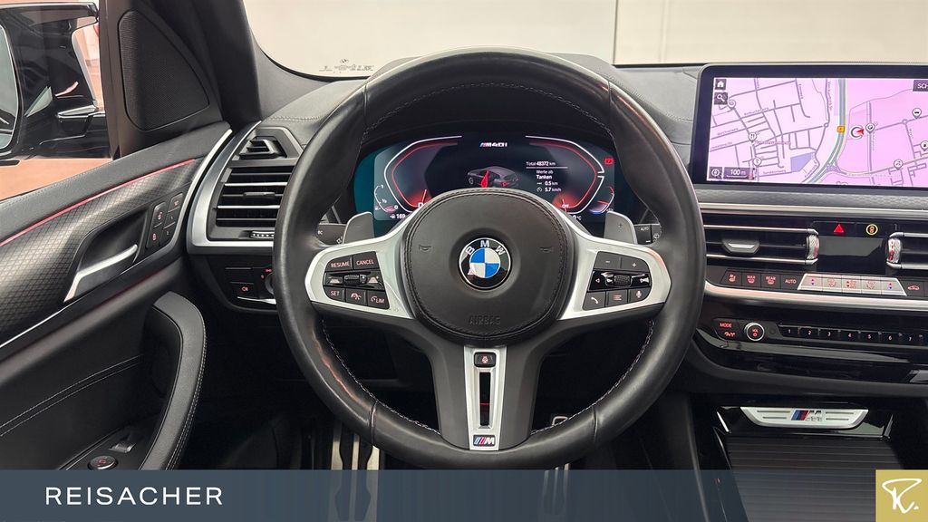 BMW X3 M40 2023 г. Чёрный, пробег 48375 км