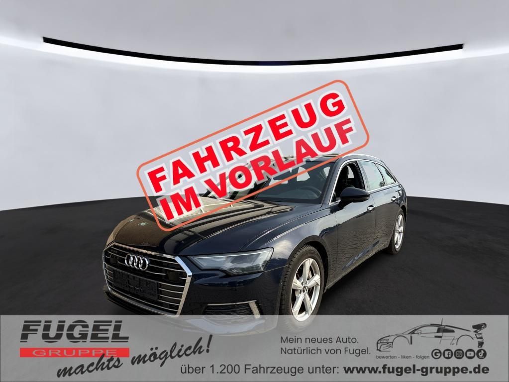 Audi A6 2023 г. Синий, пробег 38994 км