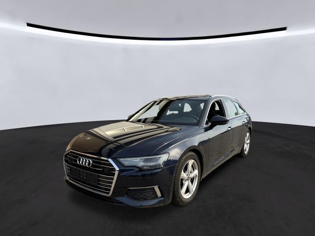 Audi A6 2023 г. Синий, пробег 38994 км