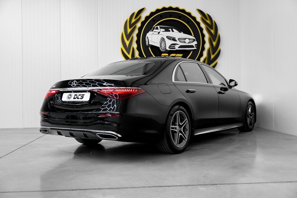 Mercedes-Benz S 580 2024 г. Чёрный, пробег 48750 км