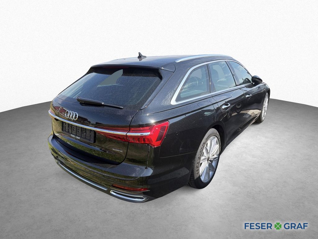 Audi A6 2023 г. Чёрный, пробег 54200 км