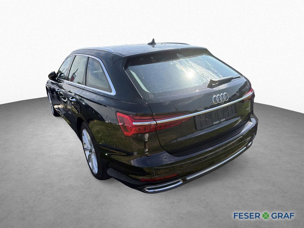 Audi A6 2023 г. Чёрный, пробег 54200 км