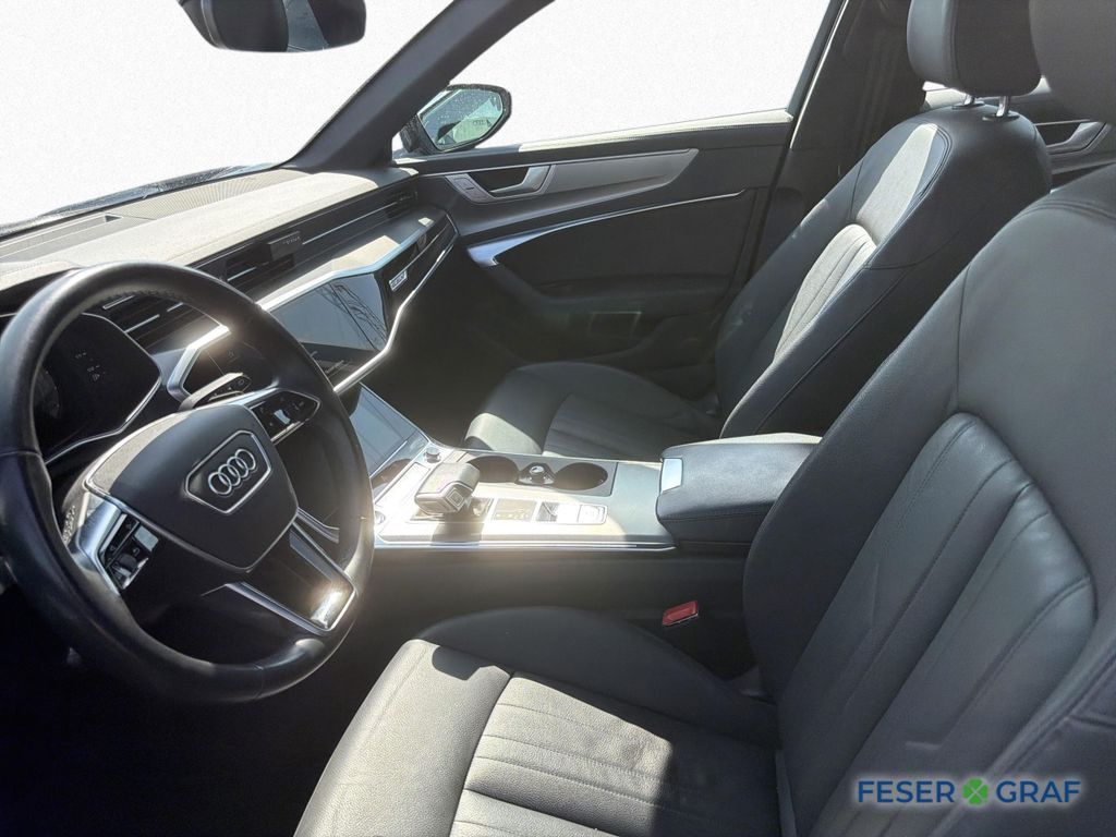 Audi A6 2023 г. Чёрный, пробег 54200 км