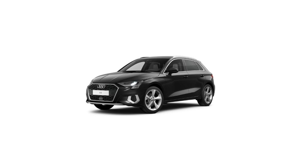 Audi A3 2022 г. Чёрный, пробег 59523 км