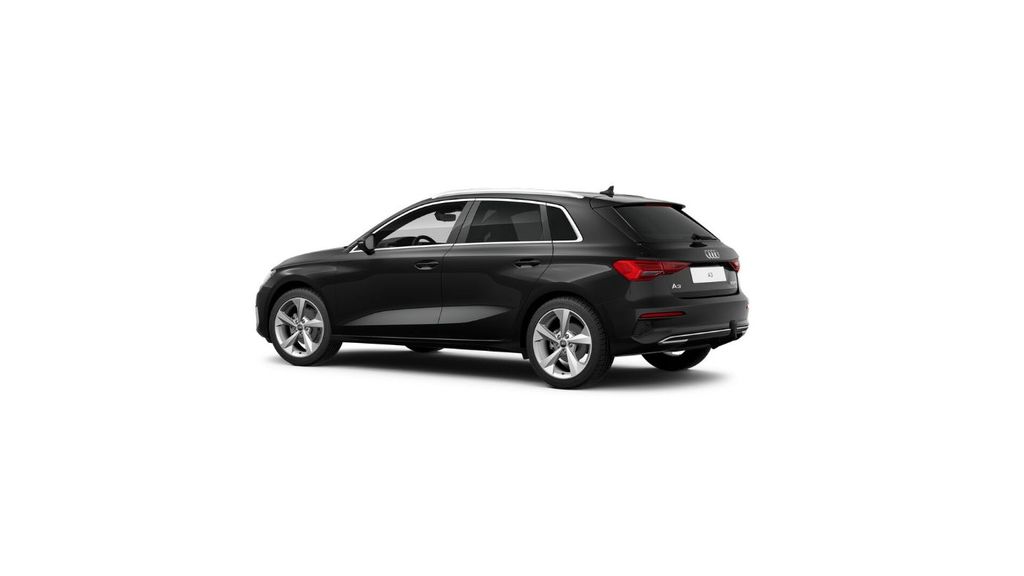 Audi A3 2022 г. Чёрный, пробег 59523 км