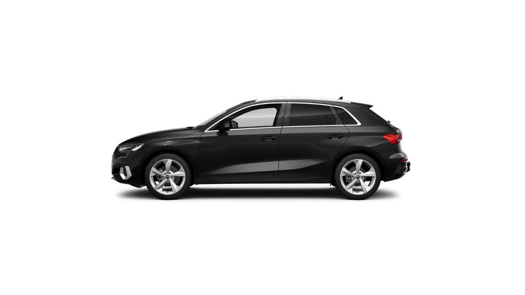 Audi A3 2022 г. Чёрный, пробег 59523 км