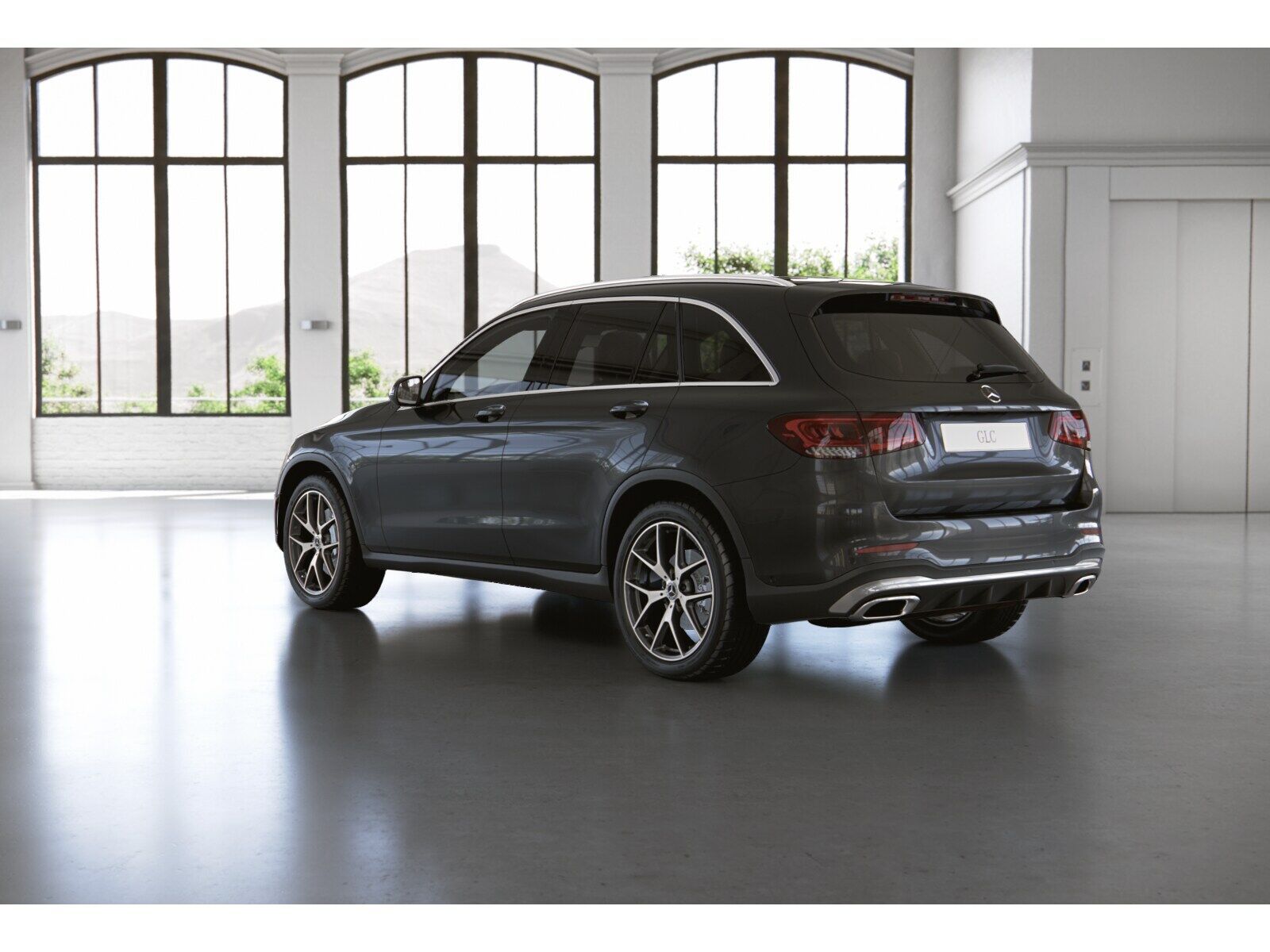 Mercedes-Benz GLC 400 2022 г. Серый, пробег 45923 км