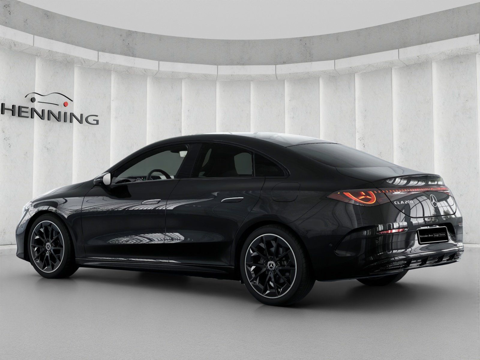 Mercedes-Benz CLA 200 2026 г. Чёрный, пробег 3349 км