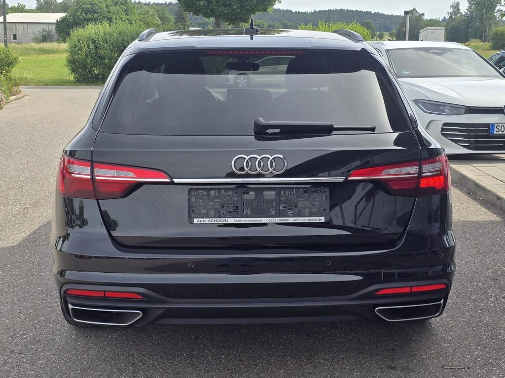 Audi A4 2022 г. Чёрный, пробег 45568 км