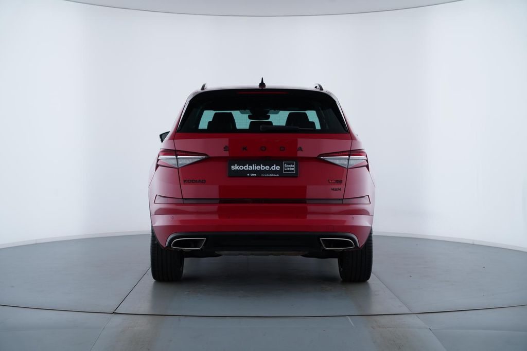 Skoda Kodiaq 2022 г. Красный, пробег 53896 км