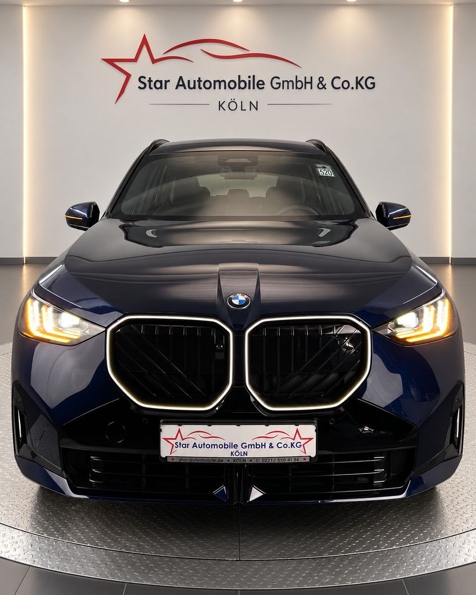 BMW X3 2026 г. Синий, пробег 17664 км