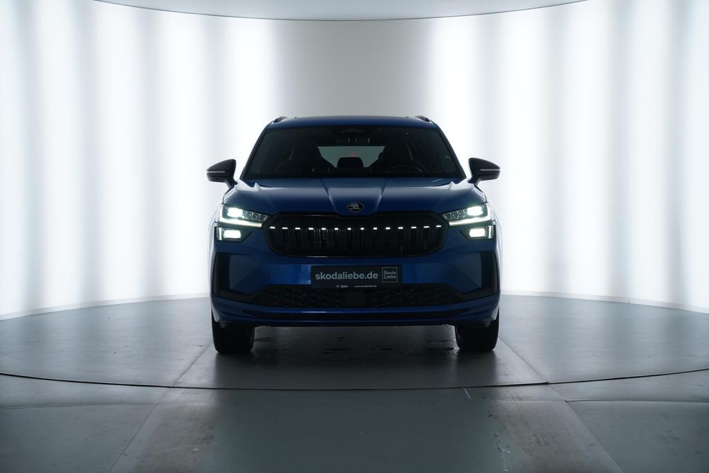 Skoda Kodiaq 2024 г. Синий, пробег 54633 км