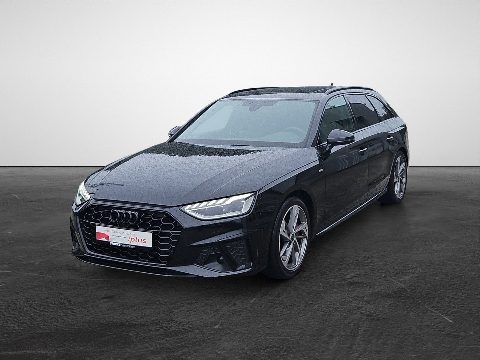 Audi A4 2024 г. Чёрный, пробег 30738 км
