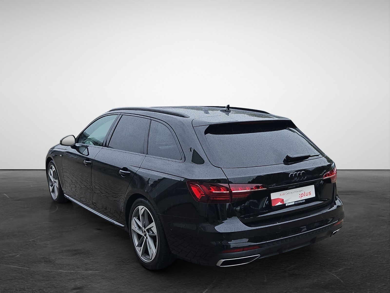 Audi A4 2024 г. Чёрный, пробег 30738 км
