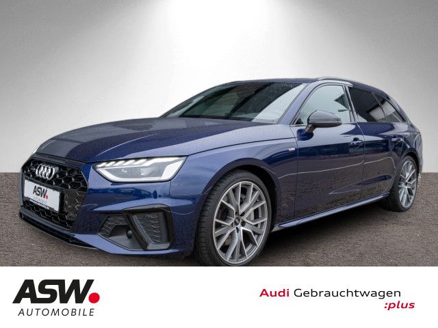 Audi A4 2024 г. Синий, пробег 29600 км