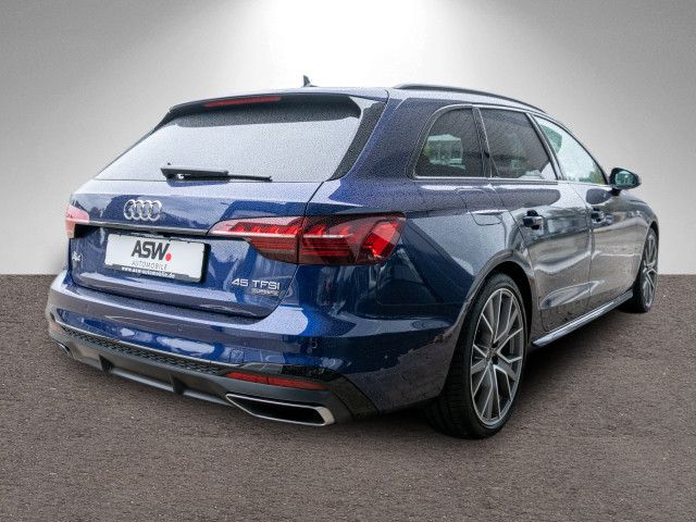 Audi A4 2024 г. Синий, пробег 29600 км