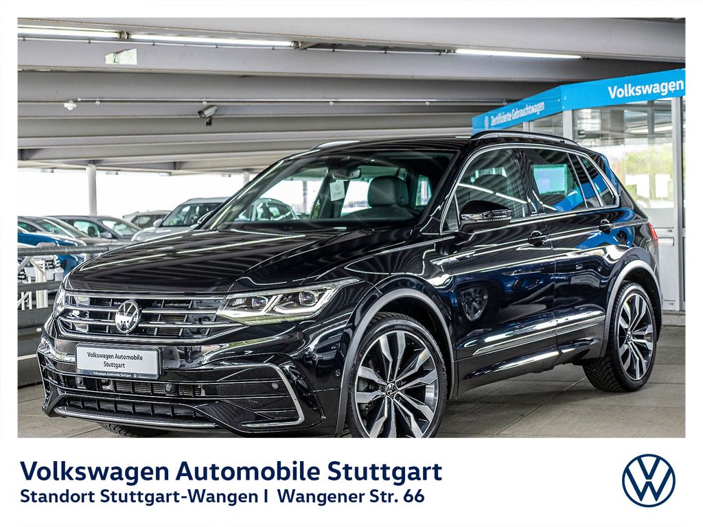 Volkswagen Tiguan 2023 г. Чёрный, пробег 40673 км