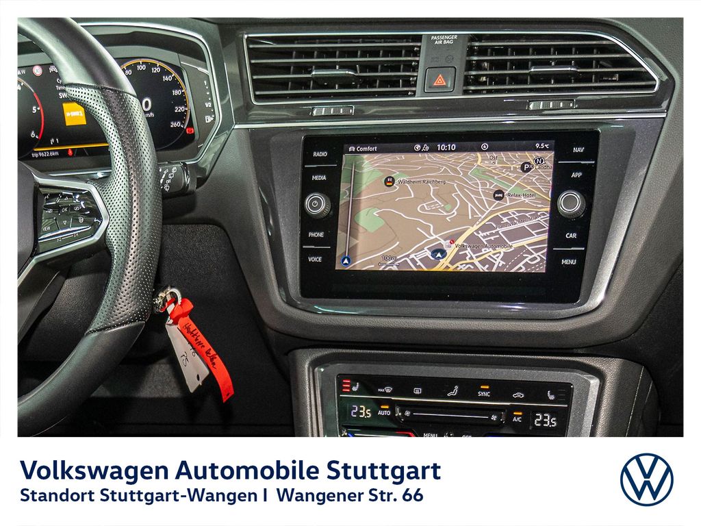 Volkswagen Tiguan 2023 г. Чёрный, пробег 40673 км