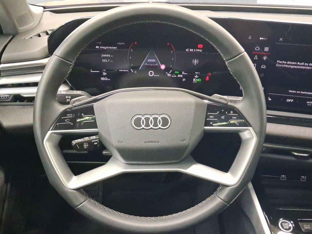 Audi A6 2025 г. Серебристый, пробег 24444 км