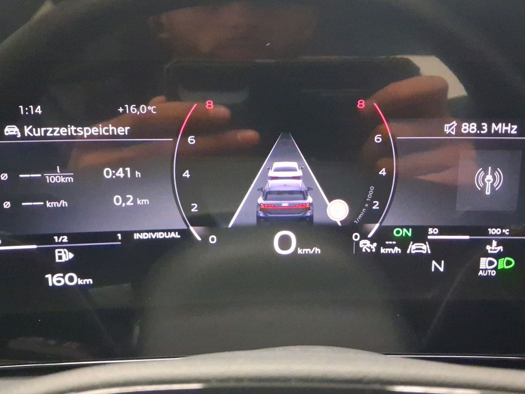Audi A6 2025 г. Серебристый, пробег 24444 км