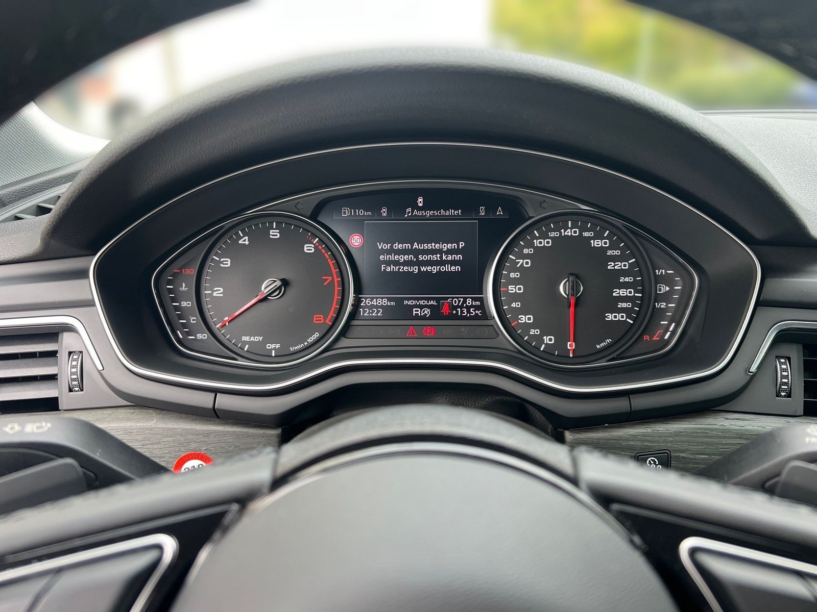 Audi A4 2023 г. Серый, пробег 26482 км