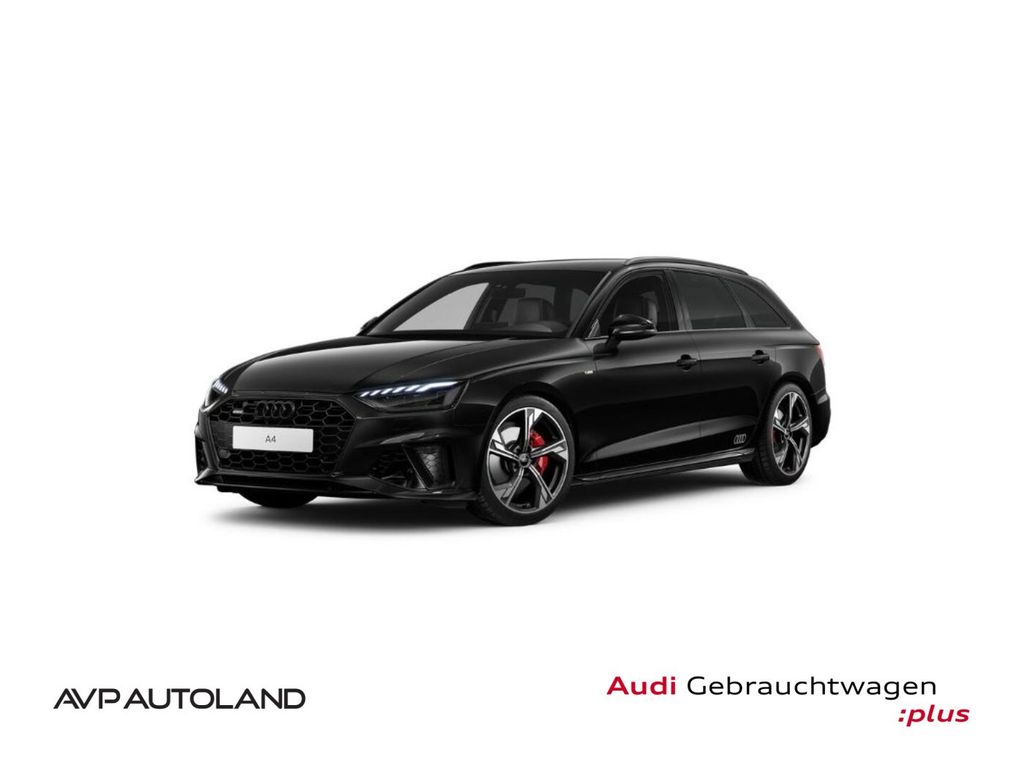 Audi A4 2023 г. Чёрный, пробег 57165 км