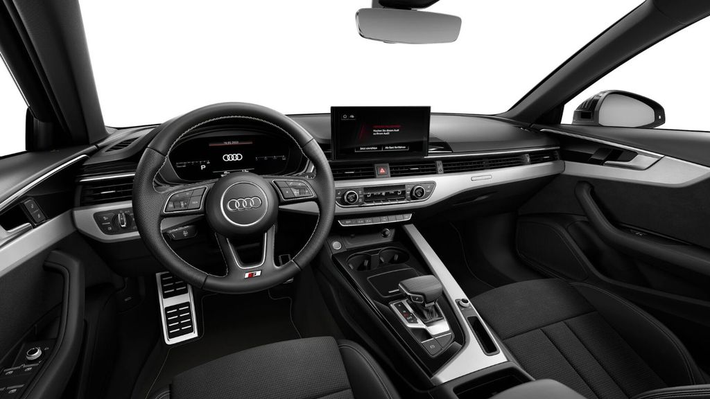 Audi A4 2023 г. Чёрный, пробег 57165 км
