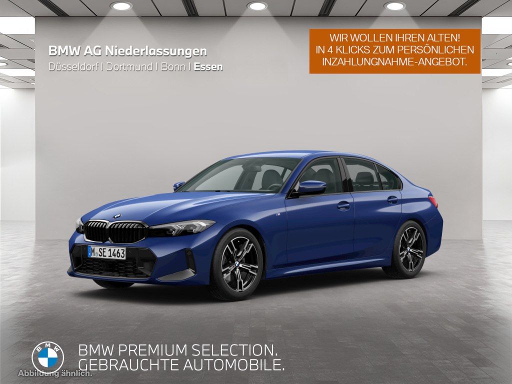 BMW 318 2023 г. Синий, пробег 36746 км