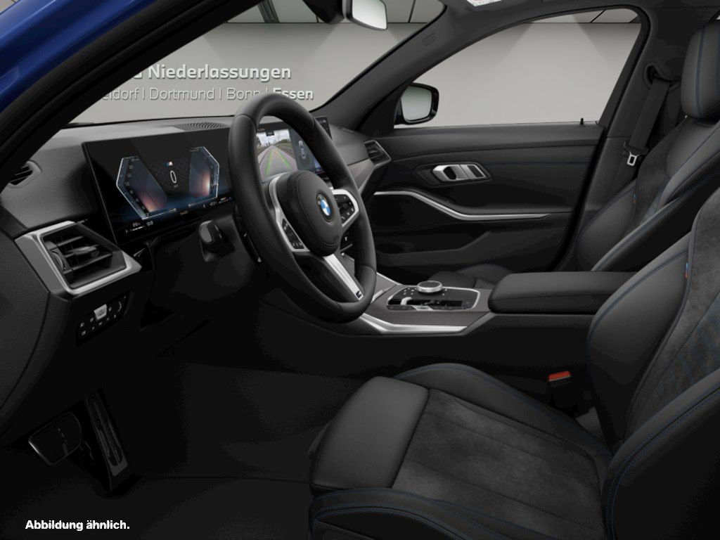 BMW 318 2023 г. Синий, пробег 36746 км