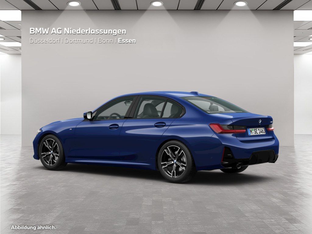 BMW 318 2023 г. Синий, пробег 36746 км