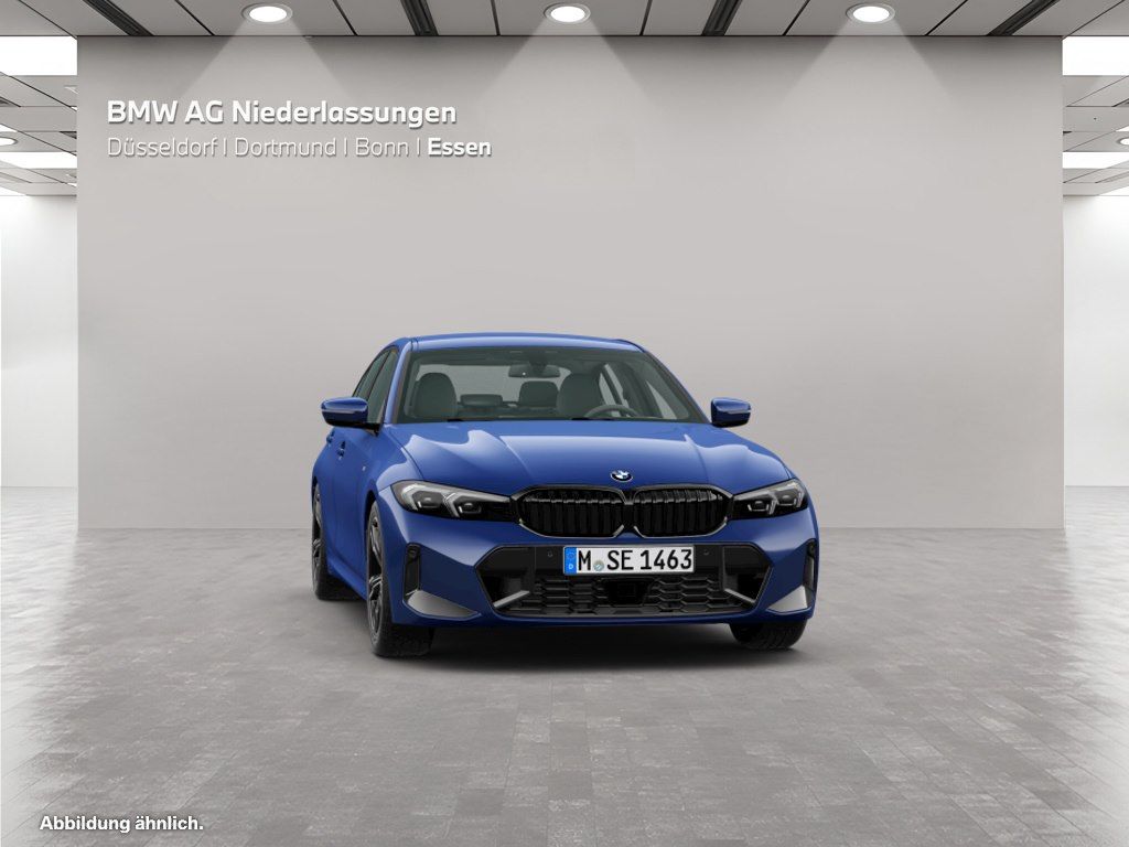 BMW 318 2023 г. Синий, пробег 36746 км
