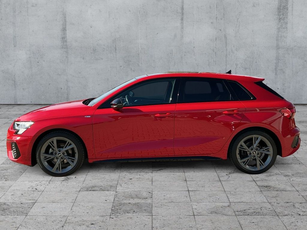 Audi A3 2022 г. Красный, пробег 57223 км