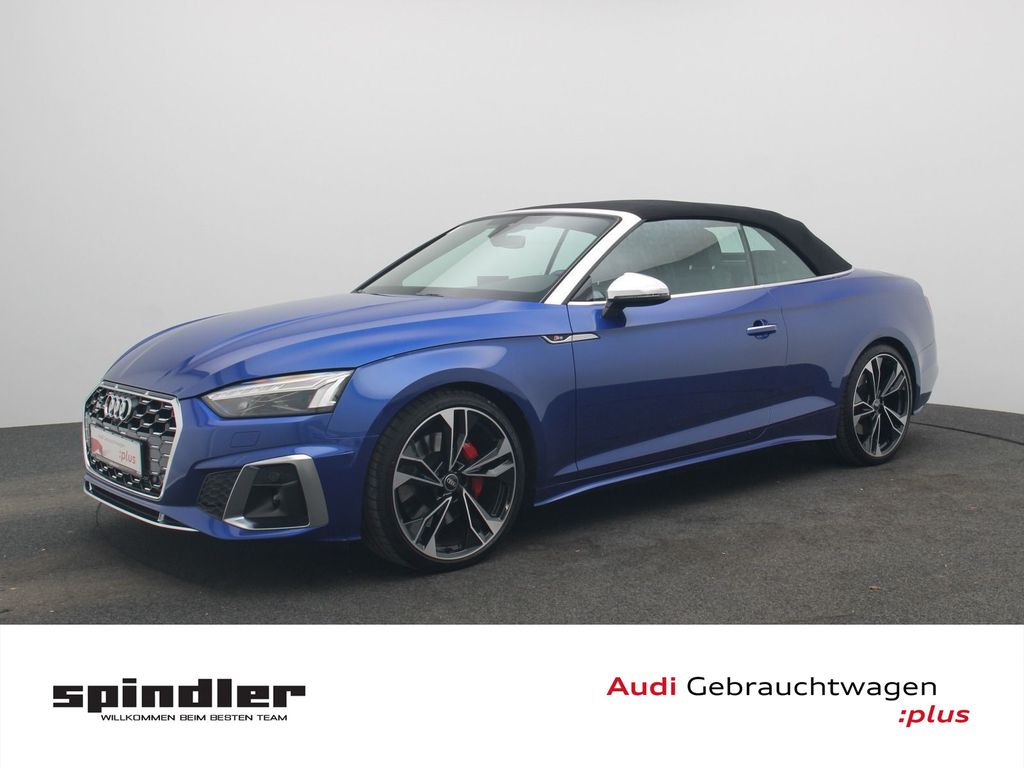 Audi S5 2023 г. Синий, пробег 15500 км