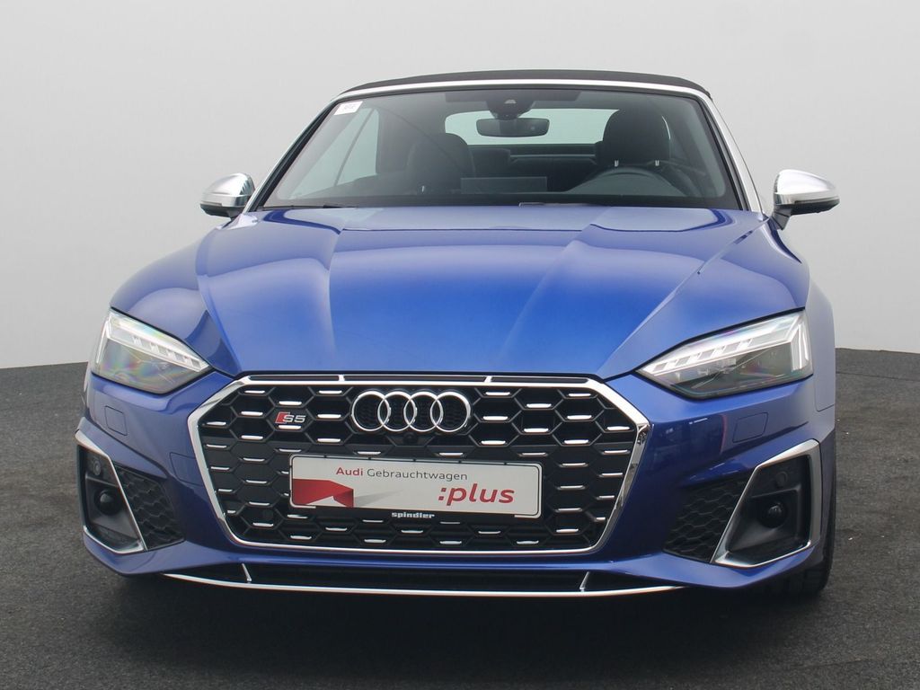 Audi S5 2023 г. Синий, пробег 15500 км