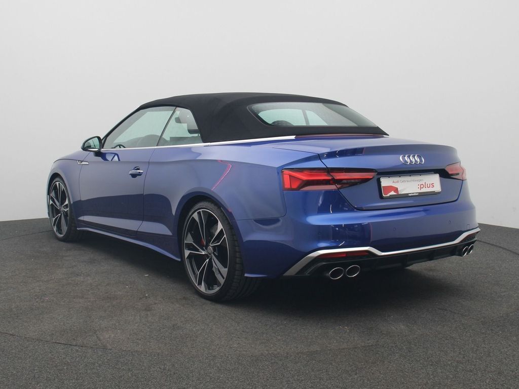 Audi S5 2023 г. Синий, пробег 15500 км