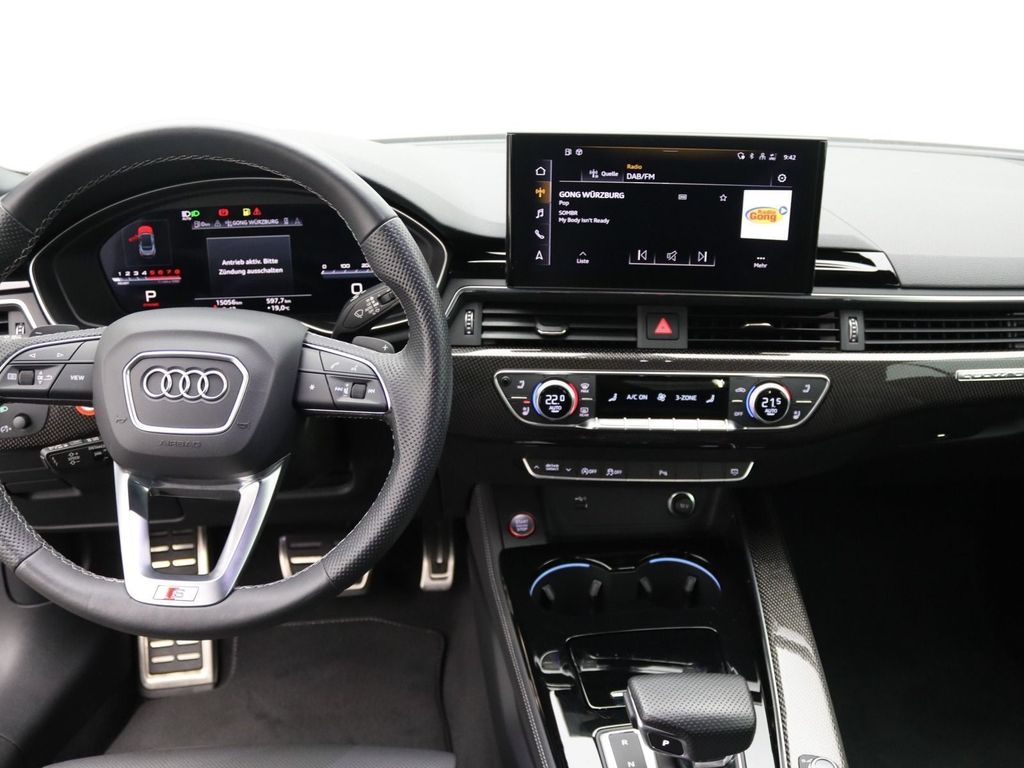 Audi S5 2023 г. Синий, пробег 15500 км