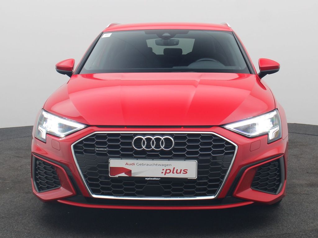 Audi A3 2022 г. Красный, пробег 49000 км