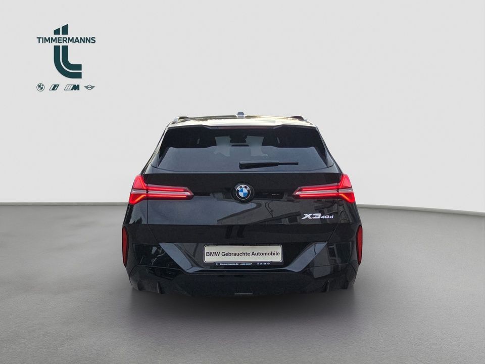 BMW X3 2026 г. Чёрный, пробег 21659 км