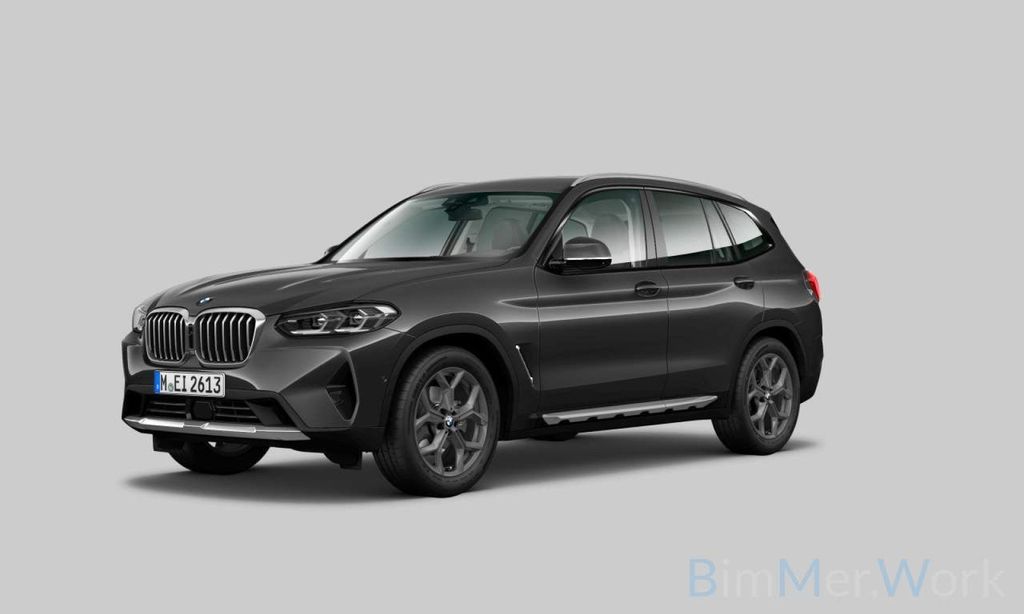 BMW X3 2023 г. Чёрный, пробег 57175 км