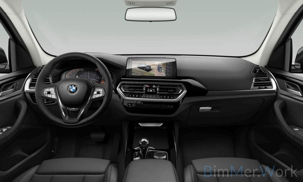 BMW X3 2023 г. Чёрный, пробег 57175 км